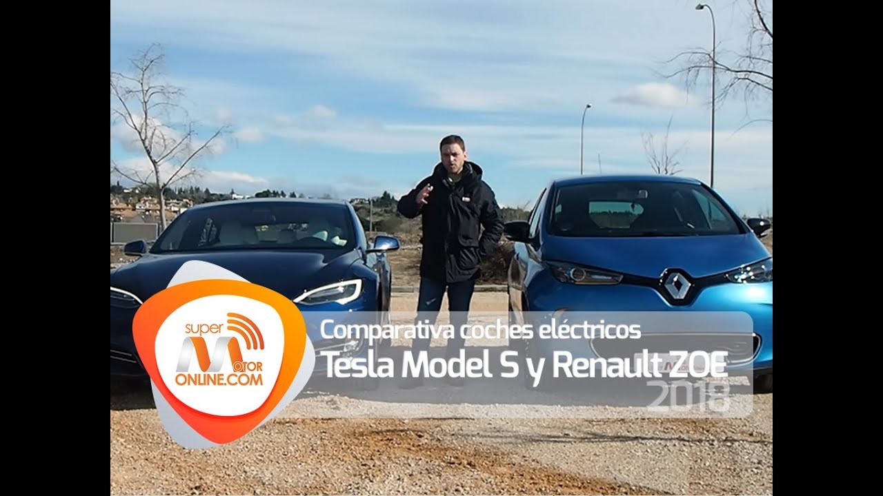 Comparativa de coches el&eacute;ctricos , Tesla Model S 100D vs Renault ZOE / Supermotoronline.com