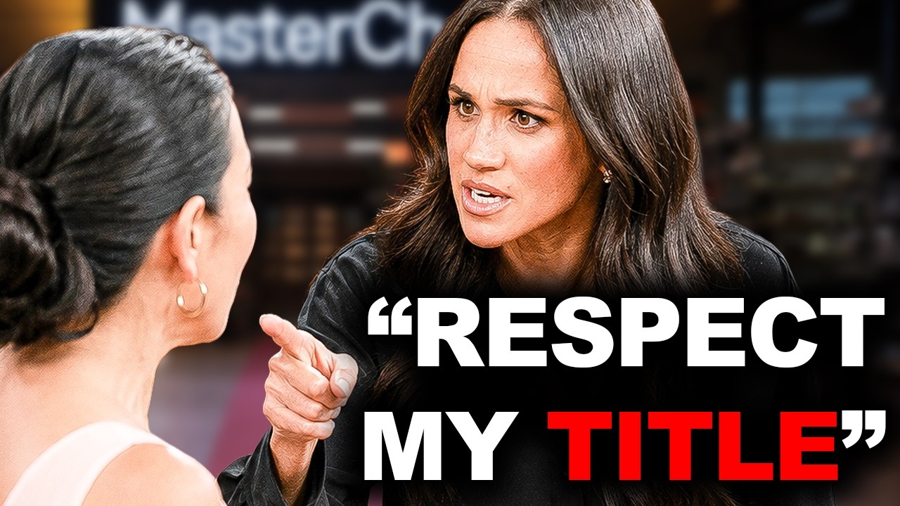 Meghan Markle&rsquo;s MasterChef Scenes CUT OUT &mdash; Judge IN TEARS Over Her Bizarre Behavior