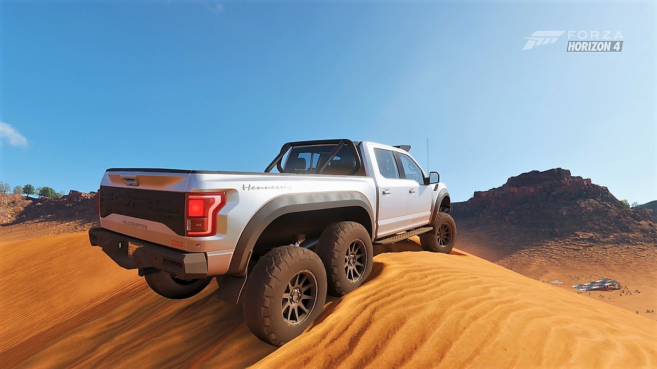Forza Horizon 4| 1,300HP+ 2019 HENNESSEY VELOCIRAPTOR 6X6 [Off-ROAD] [V8 Swap]
