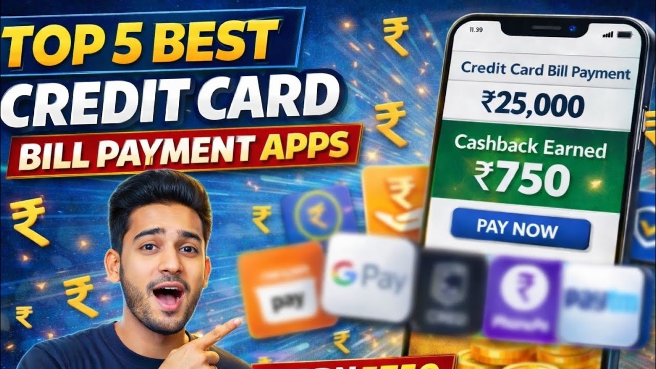 Top Apps for Credit Card Bill Cashback in 2026 | Best Credit Card Payment Cashback Apps India