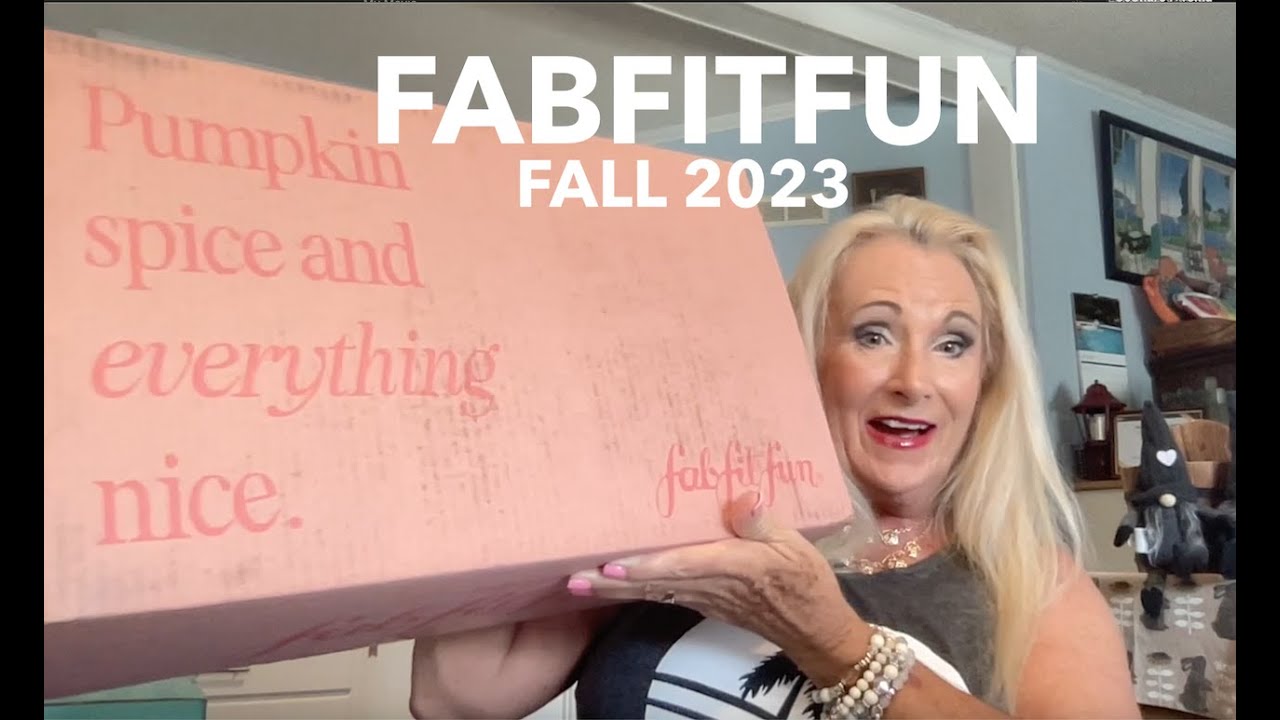 FABFITFUN FALL 2023 SUBSCRIPTION UNBOXING & REVEIW  / SAVE 20% ON FIRST BOX