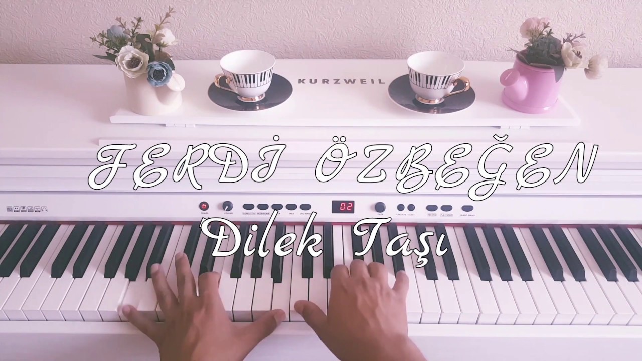 Dilek taşı...FERDİ ÖZBEĞEN (Piyano cover)piyanoile çalınan şarkılar
