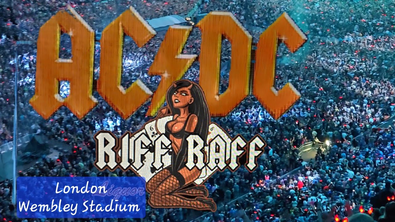 AC⚡️DC - RIFF RAFF (4K) * London Wembley Stadium * 03.07.2024