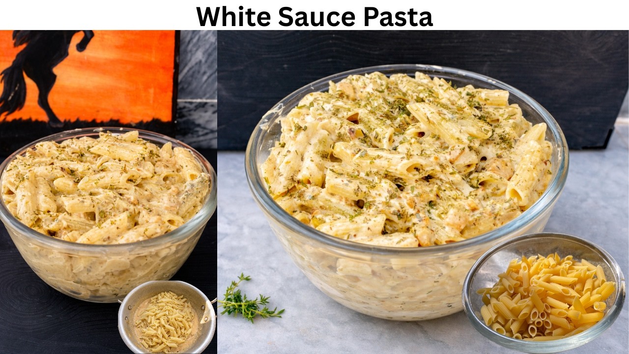 White Sauce Spicy Pasta | Creamy White Chicken Pasta Recipe | Ramzan Special