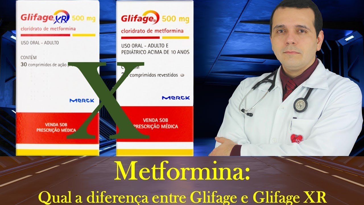 🤷&zwj;♂️ Metformina: Qual a diferen&ccedil;a do Glifage para o Glifage XR?