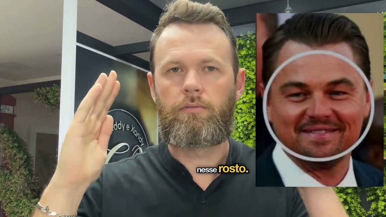 “Rosto Redondo? Descubra o Corte de Cabelo e Barba que Realça a Masculinidade!”