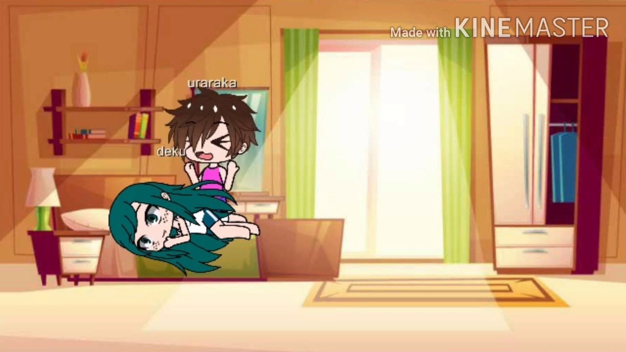 Deku was a girl and Uraraka was a boy /part 1