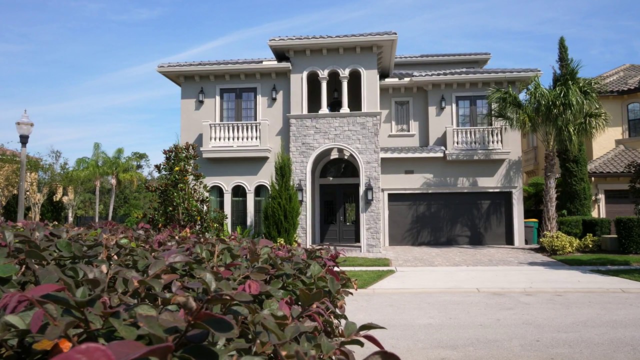 #RVH_355M - Luxury Villa with Infinity Pool, Waterslide & Games Room | Florida Vacation Homes