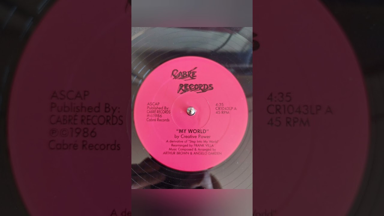 CREATIVE POWER - My World 1986