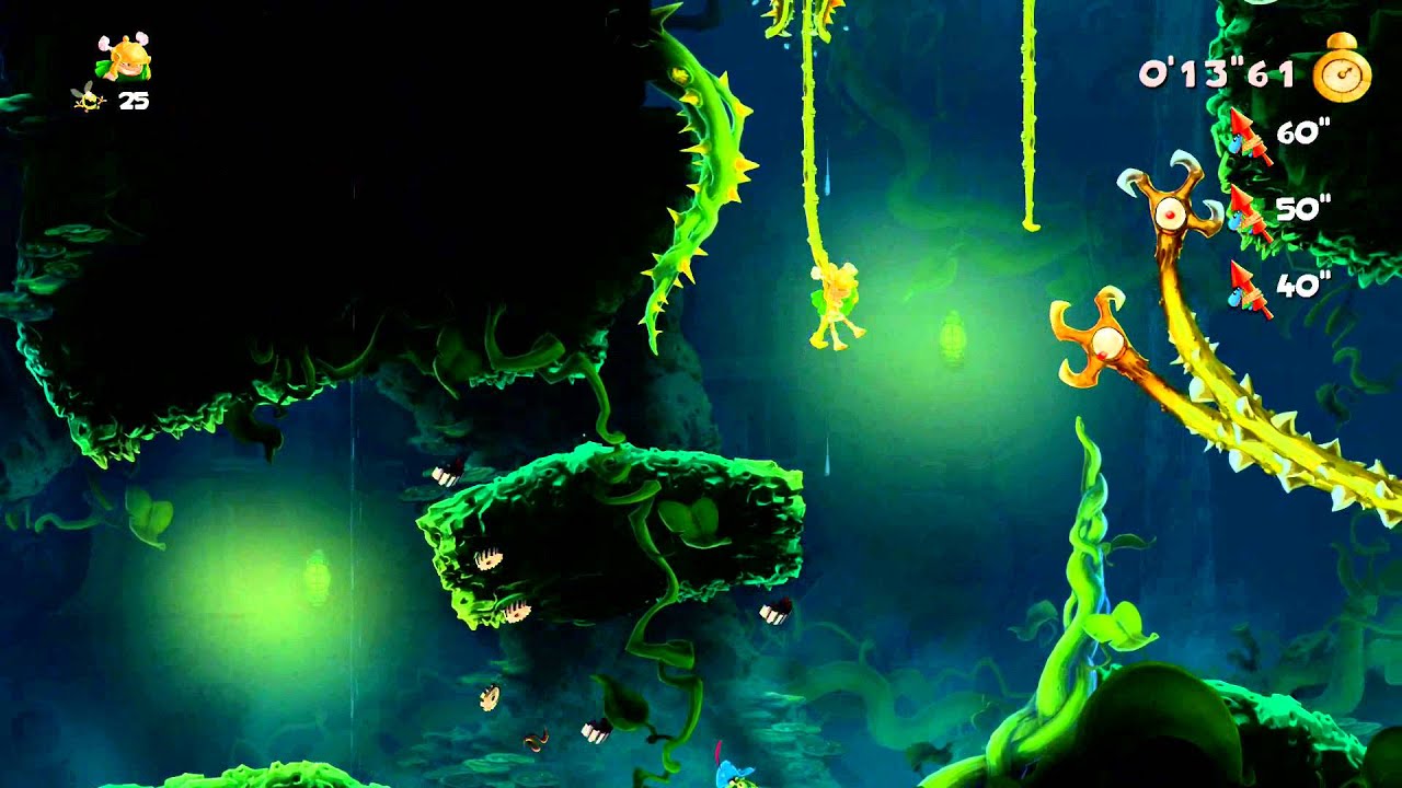 Rayman Legends Mansion Of The Deep-Invaded All Teensies Walkthrough