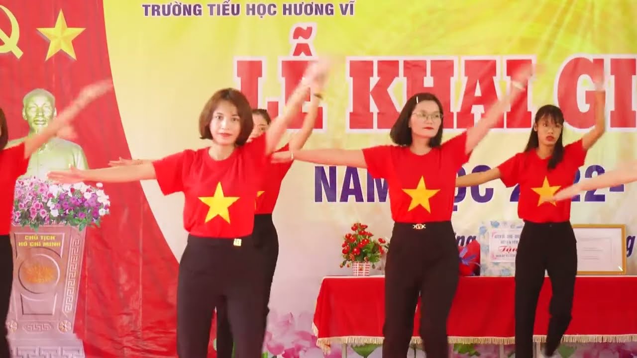 Khai giảng năm học 2022 - 2023 Trường Tiểu học Hương Vĩ