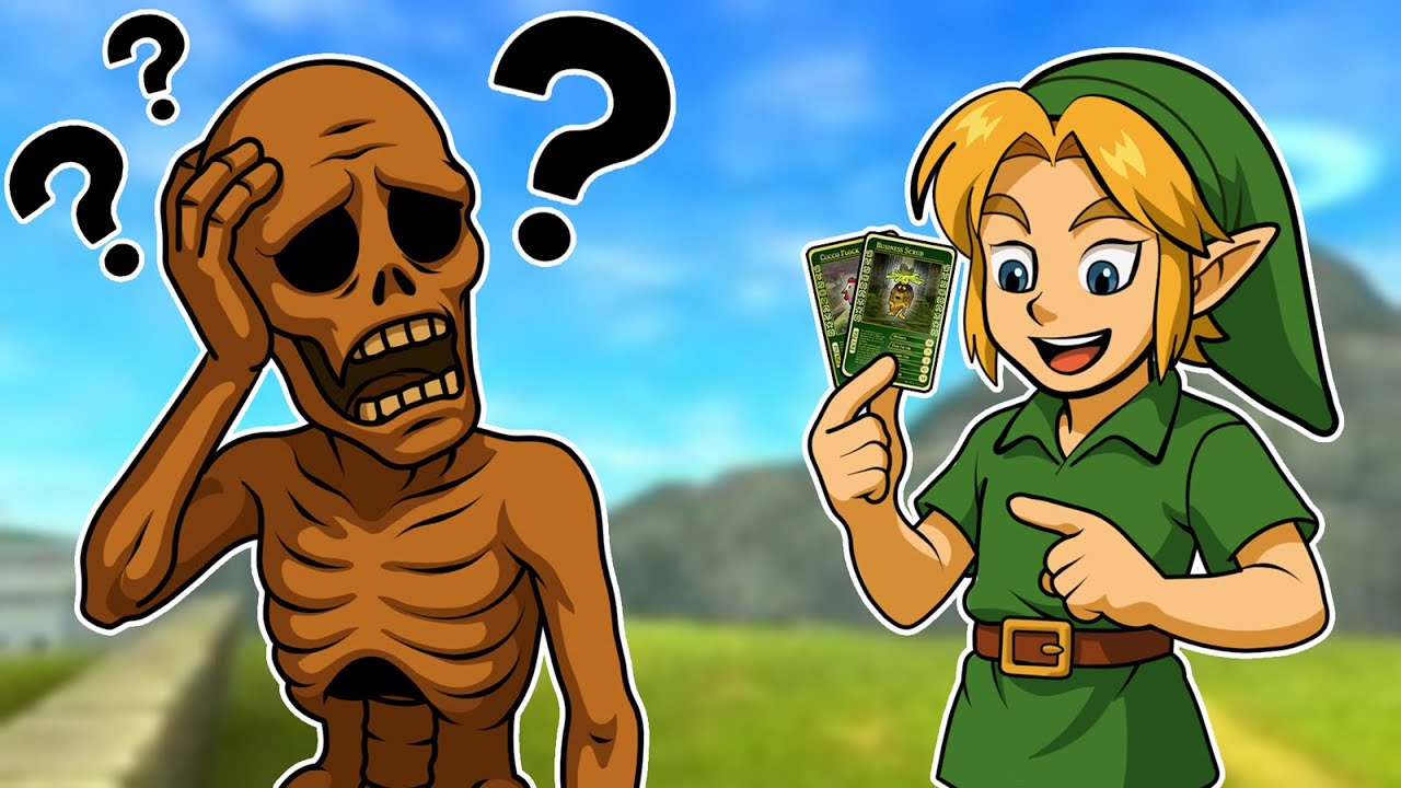 WHAT IF Ocarina of Time Enemies were Top Trumps?