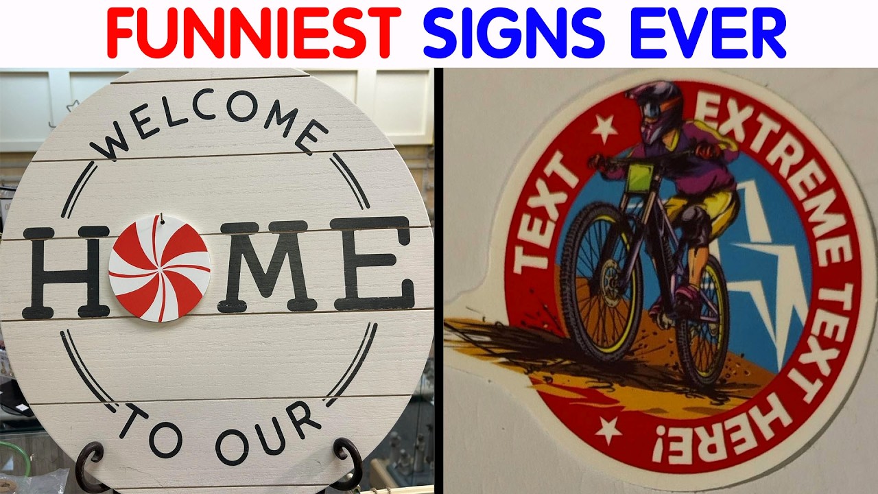 Absolutely Dumb Signs For Those In Need Of A Good Laugh || video compilation #68