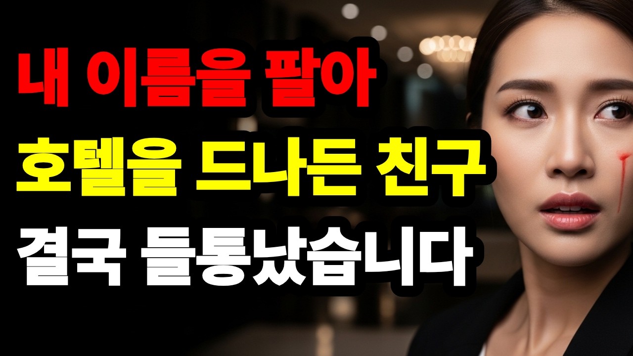 제 이름으로 거짓말하던 친구｜끝까지 남을 탓하던 그녀의 결말｜세월한모금 오디오북