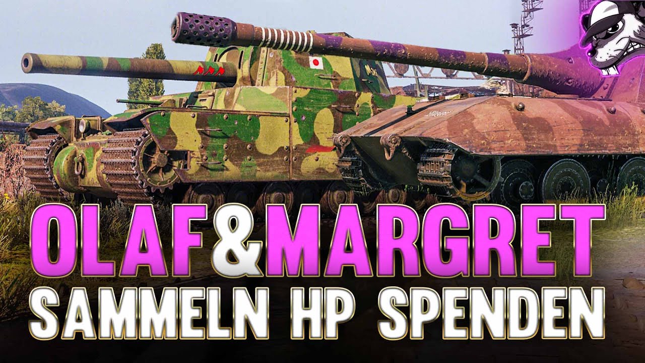 Margret und Olaf sammeln HP Spenden [World of Tanks - Gameplay - Deutsch]