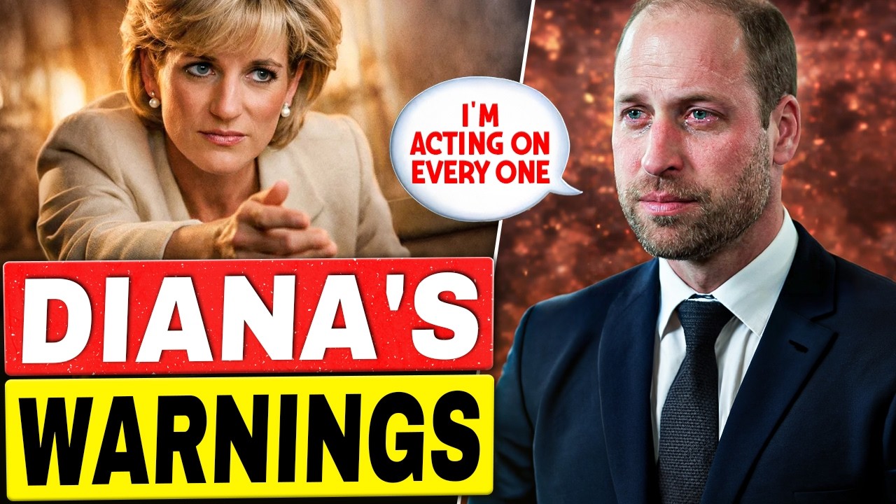 20 WARNINGS Diana Left for William About Camilla — He's Acting on Every One