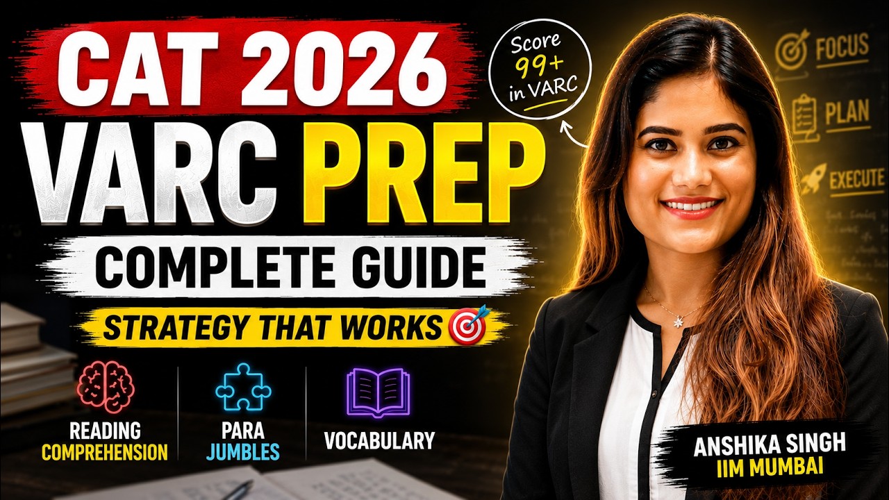CAT 2026 VARC Strategy That Took Me from 68%ile to 97%ile | Complete Guide