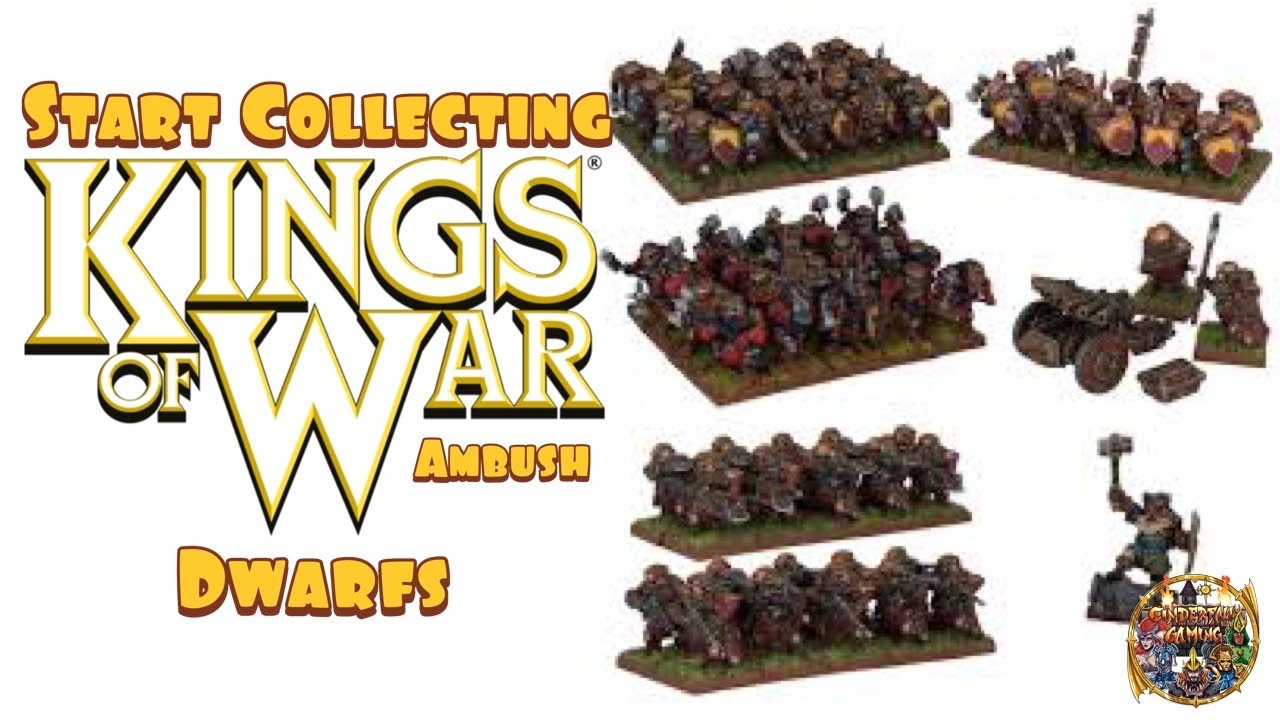 Start Collecting Kings of War Ambush: Dwarfs