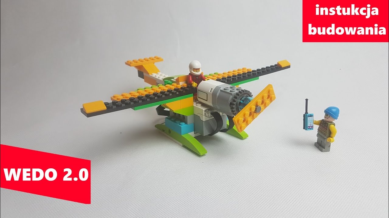 Samolot  - LEGO Education WeDo 2.0 instruction plane air