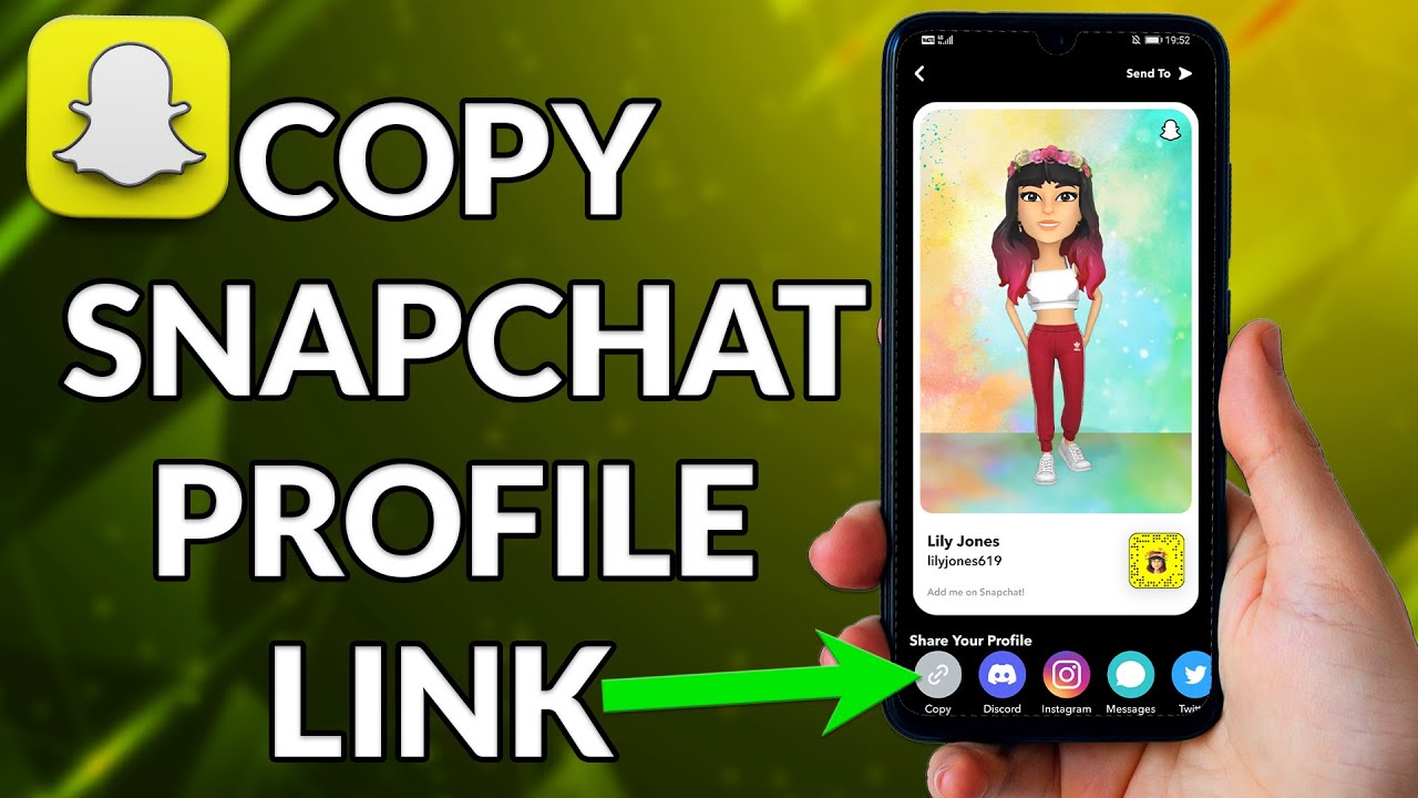 How To Copy Snapchat Profile Link