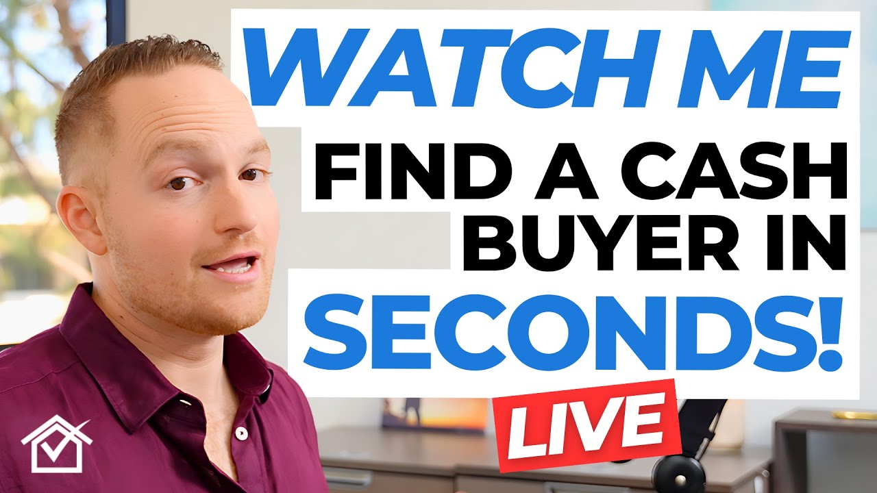 Watch Me Find Cash Buyers Instantly! [LIVE CALL]