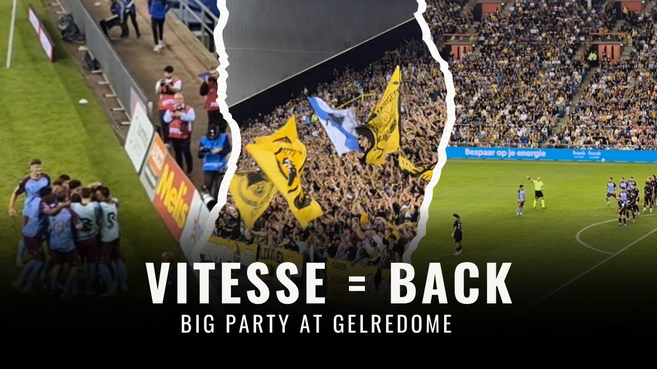 VITESSE IS BACK 🦅 EPIC WIN VS HELMOND SPORT 💛🖤