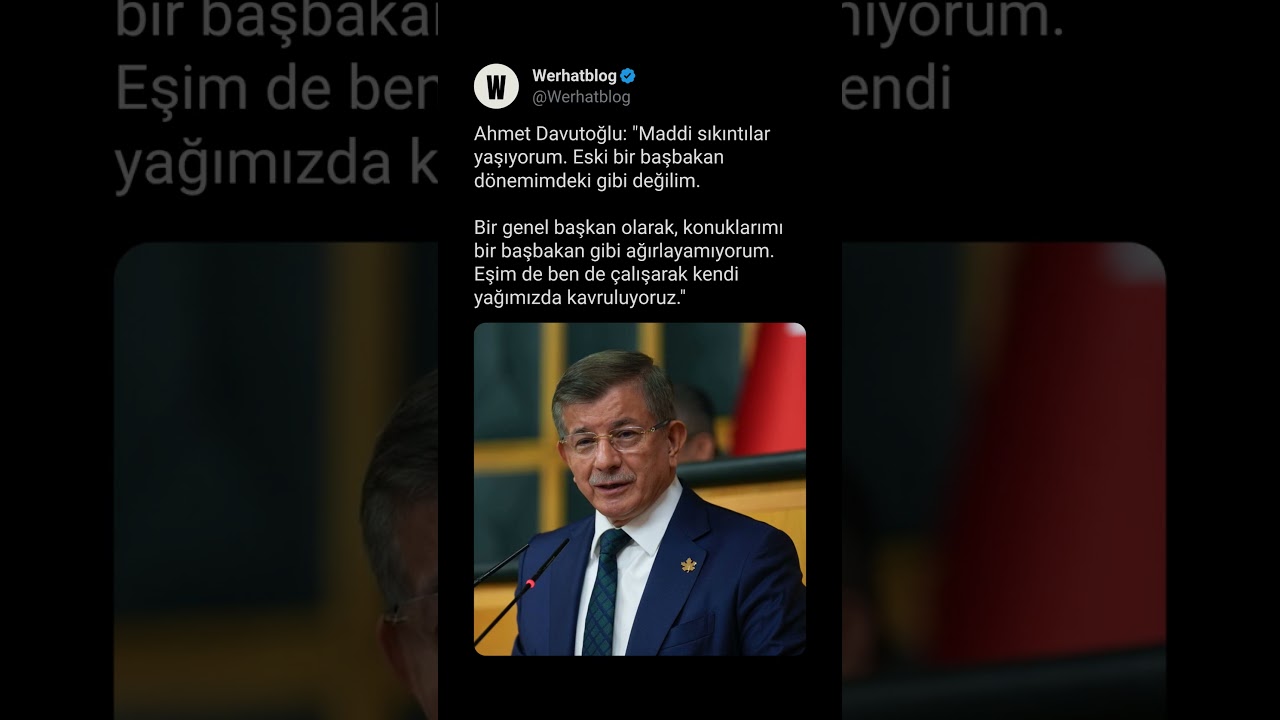 Ahmet Davutoğlu: 