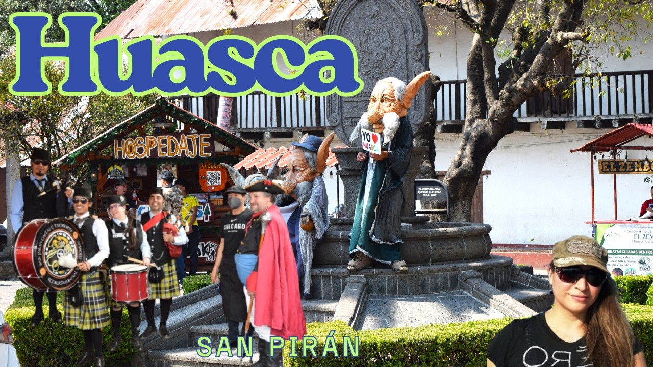 Huasca De Ocampo Festejando a san Pirán