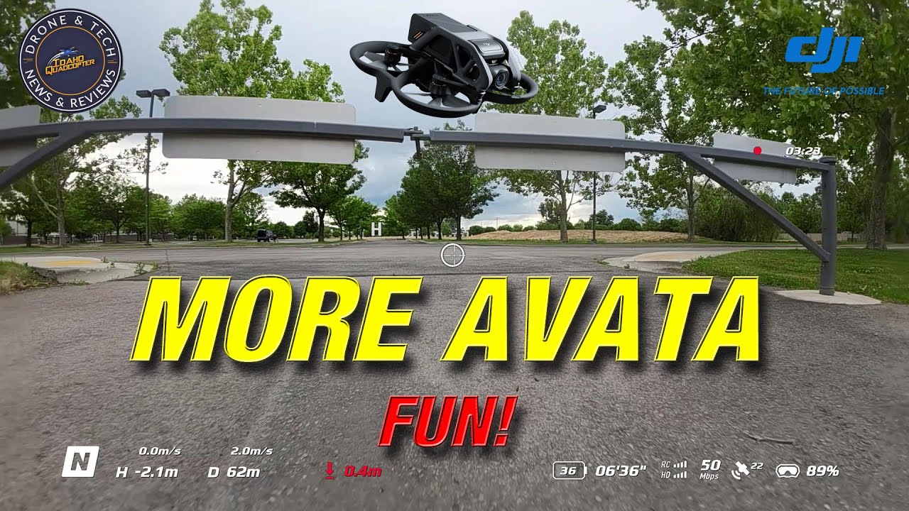 DJI Avata - Still Learning With The Motion Controller 2 - Head Tracking Etc.