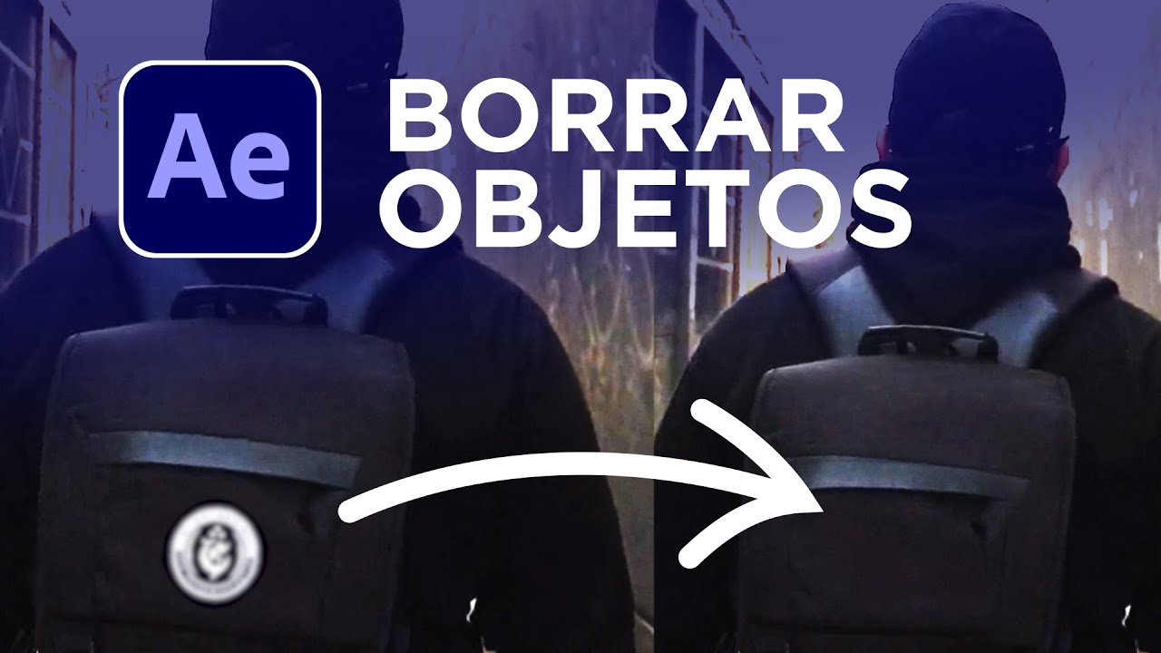 ✅ELIMINA OBJETOS fácilmente en After Effects con esta técnica🚀