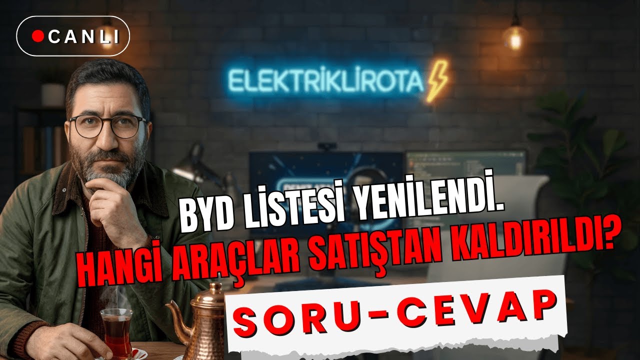 BYD Satış Listesini Güncelledi: Hangi Araçlar Gitti? ⚡ Deniz Atar ile Pazar Şarjı Canlı Yayın