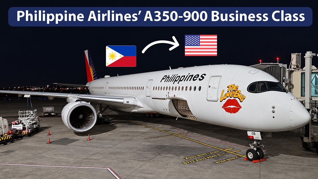 Обзор бизнес-класса Philippine Airlines на Airbus A350-900 | Манила &mdash; Сиэтл