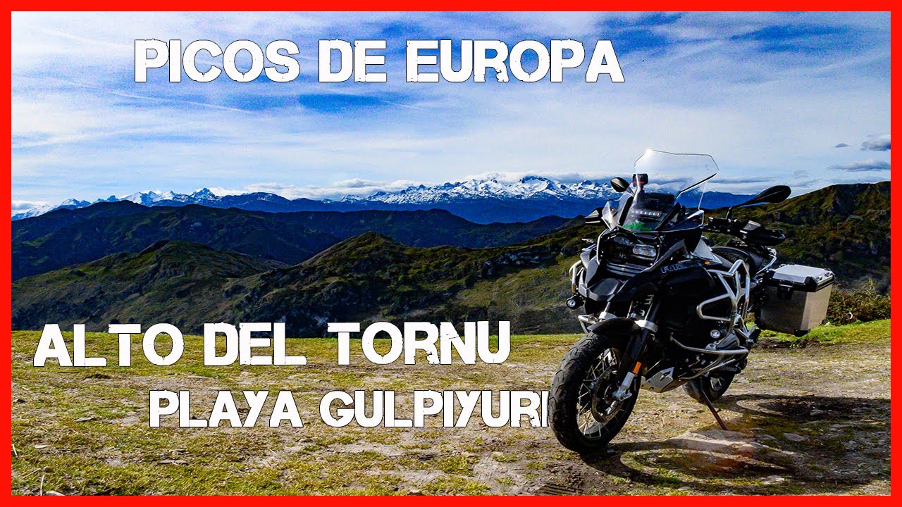 🏍️ Rutas en MOTO por ESPAÑA/Alto del Tornu y Playa Gulpiyuri/Asturias