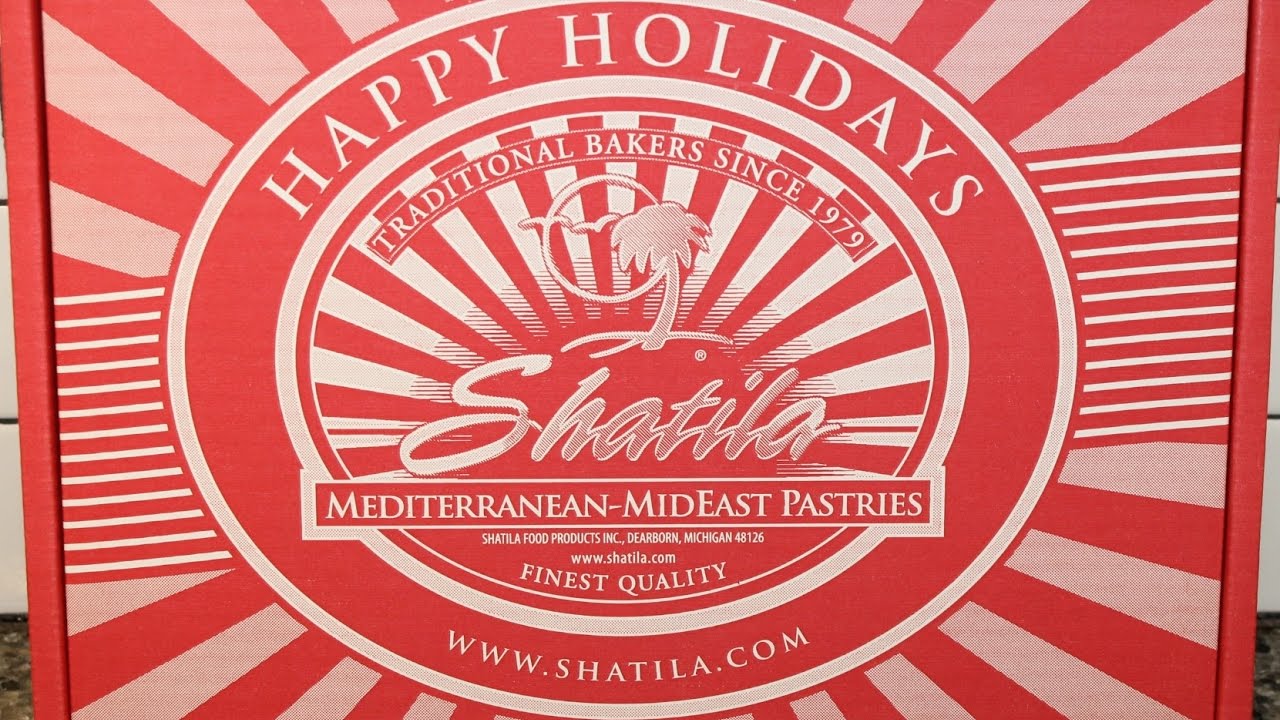 Shatila Mediterranean &ndash; Mideast Pastries Coconut Cookies & Mamoul in Pistachio, Date & Walnut