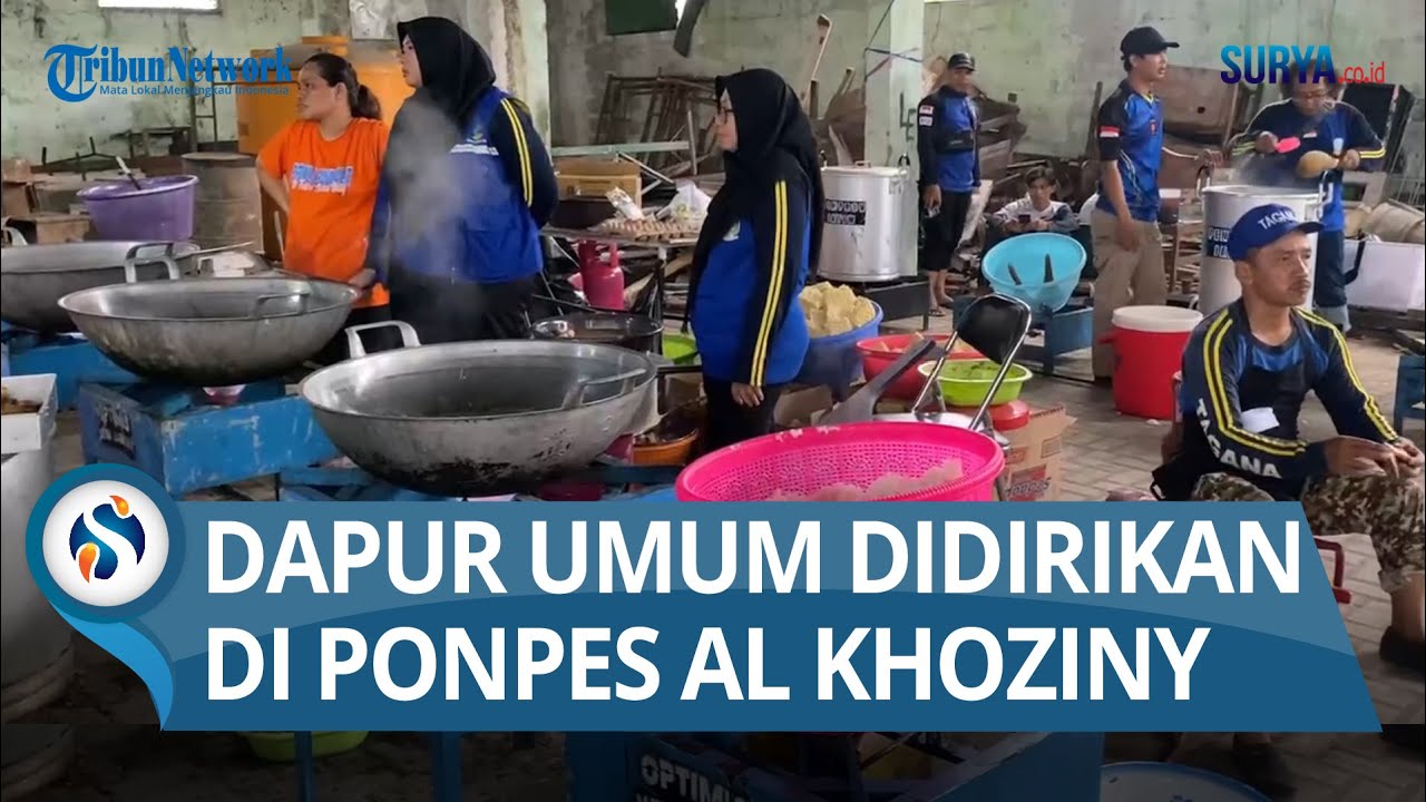 Dapur Umum Didirikan di Ponpes Al Khoziny Sidoarjo, Layani Wali Santri yang Tunggu Proses Evakuasi