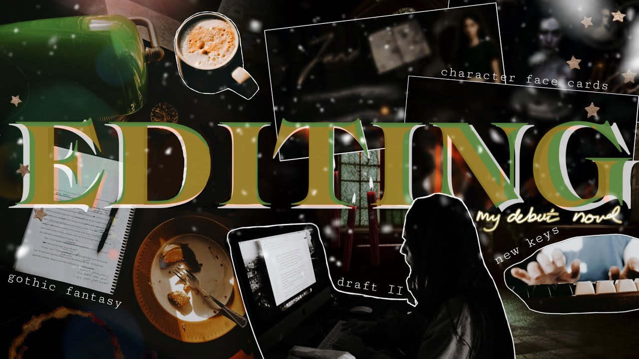 The UN-ROMANTIC REALITY of editing my DEBUT NOVEL // editing vlog 006 