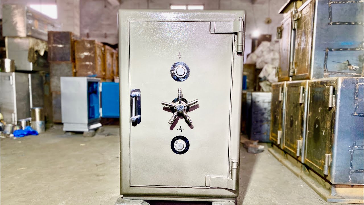 Incredible manufacturing process of Safe Locker | How to make money safe locker | @AsianProcessX