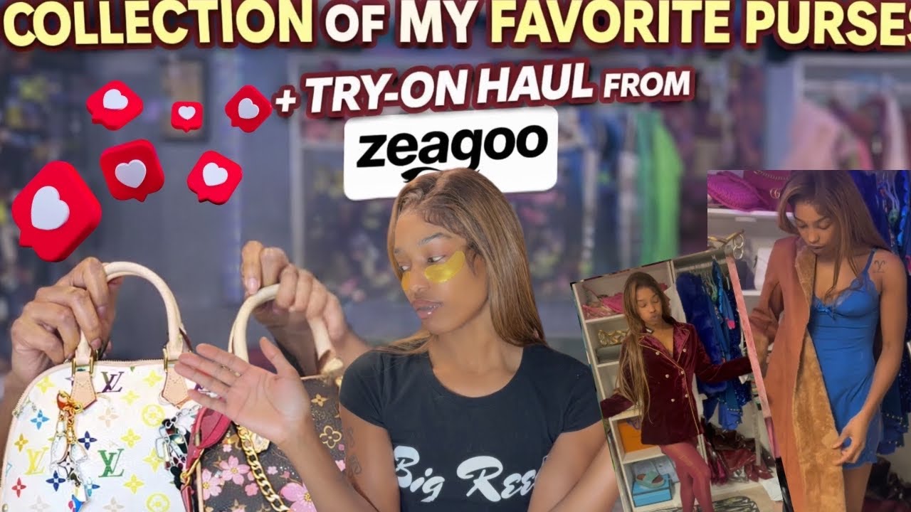 MY FAVORITE PURSES 👛 IN MY COLLECTION 😱😍 | Ft. Zeagoo Clothing haul 🥰