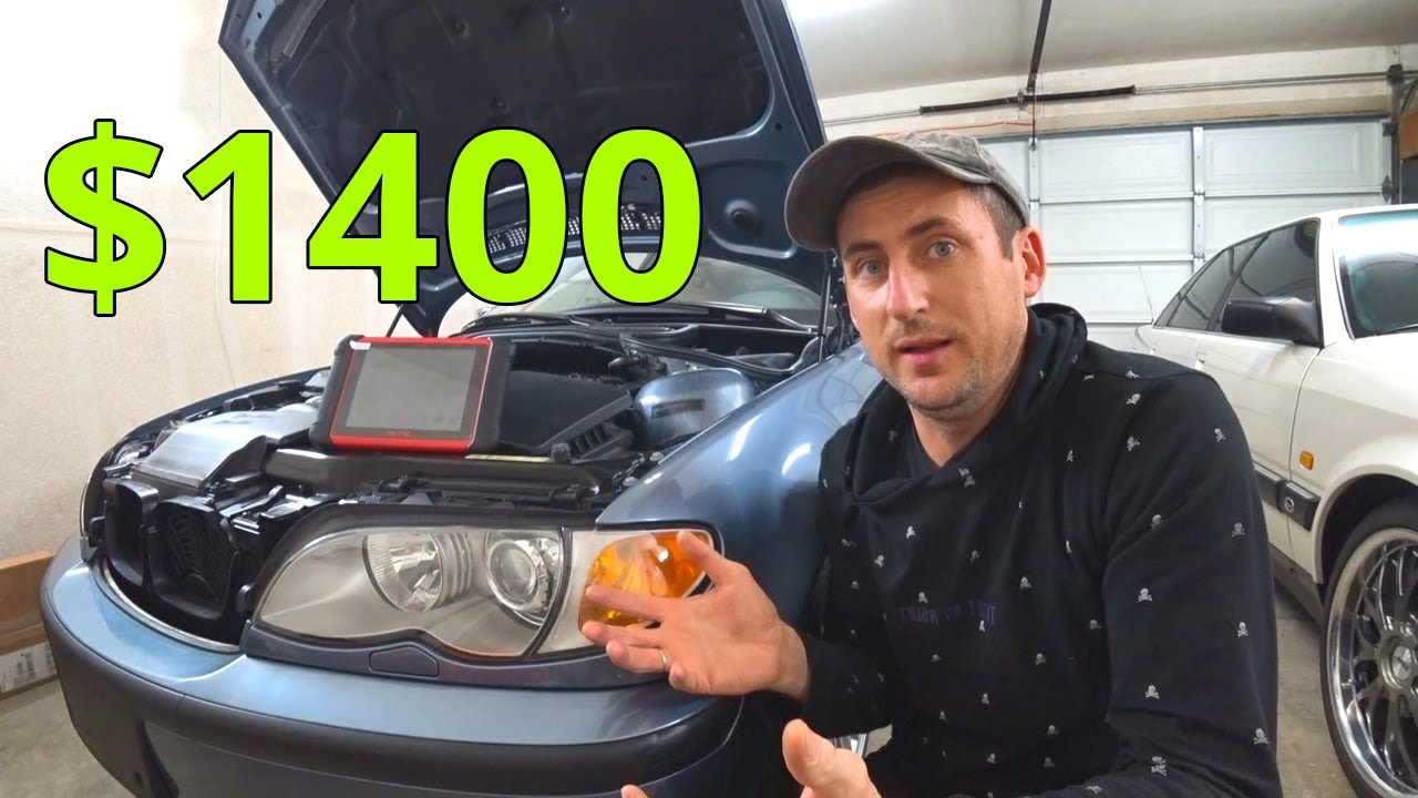Сканер Autel MaxiCOM MK906BT / Диагностика ABS  BMW 330 XI