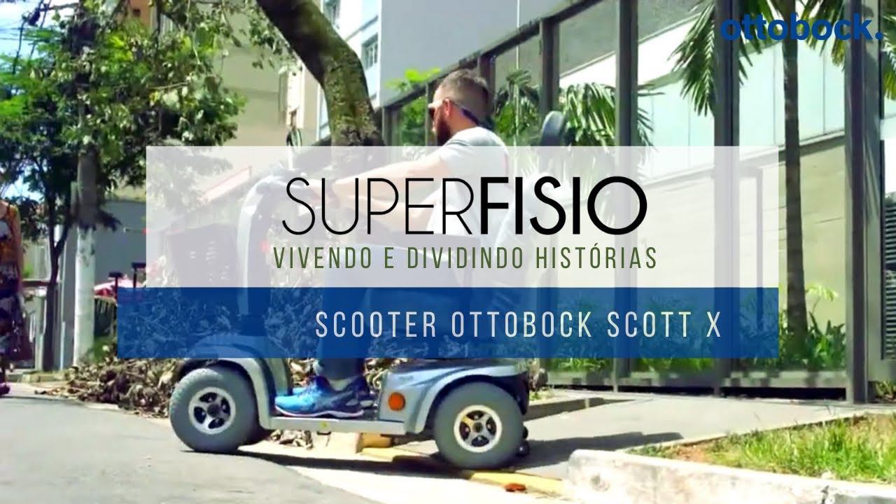 Cadeira para Idoso Scooter Motorizado Ottobock Scott X | SUPERFISIO