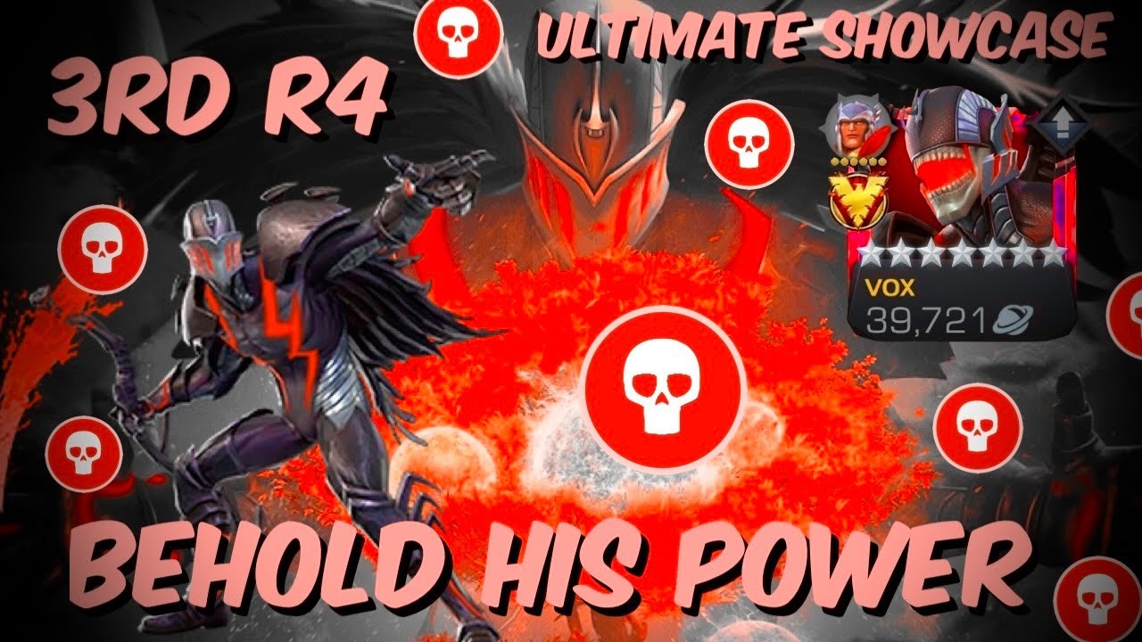 Мой 4-й ранг Vox Ultimate Showcase — мой первый R4 Cosmic