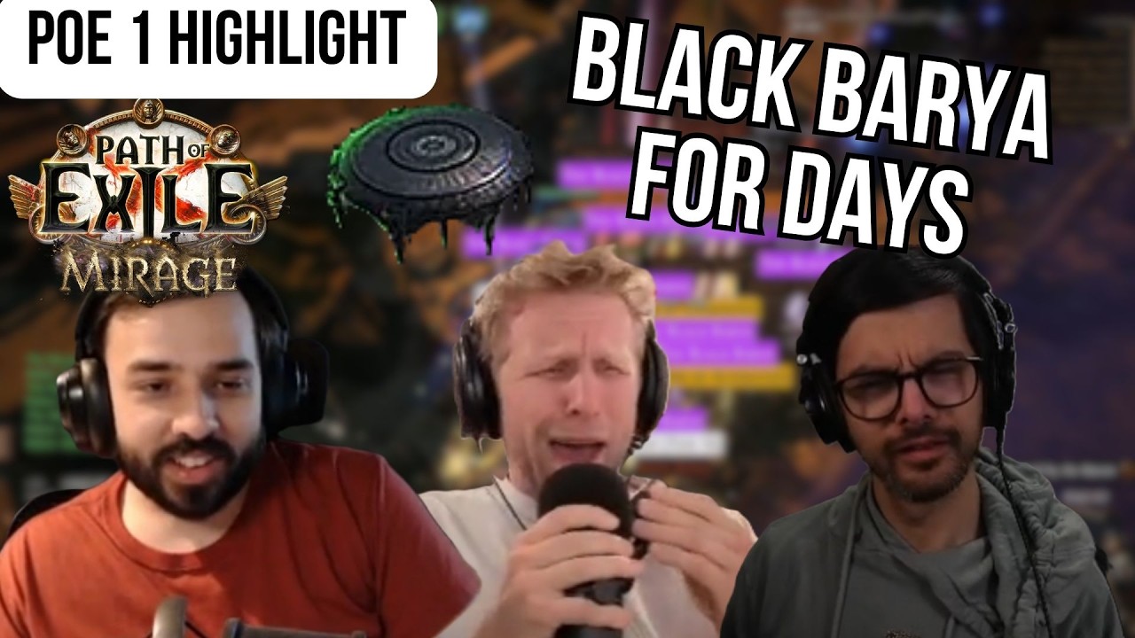PoE Streamer Prints Infinite Black Barya !