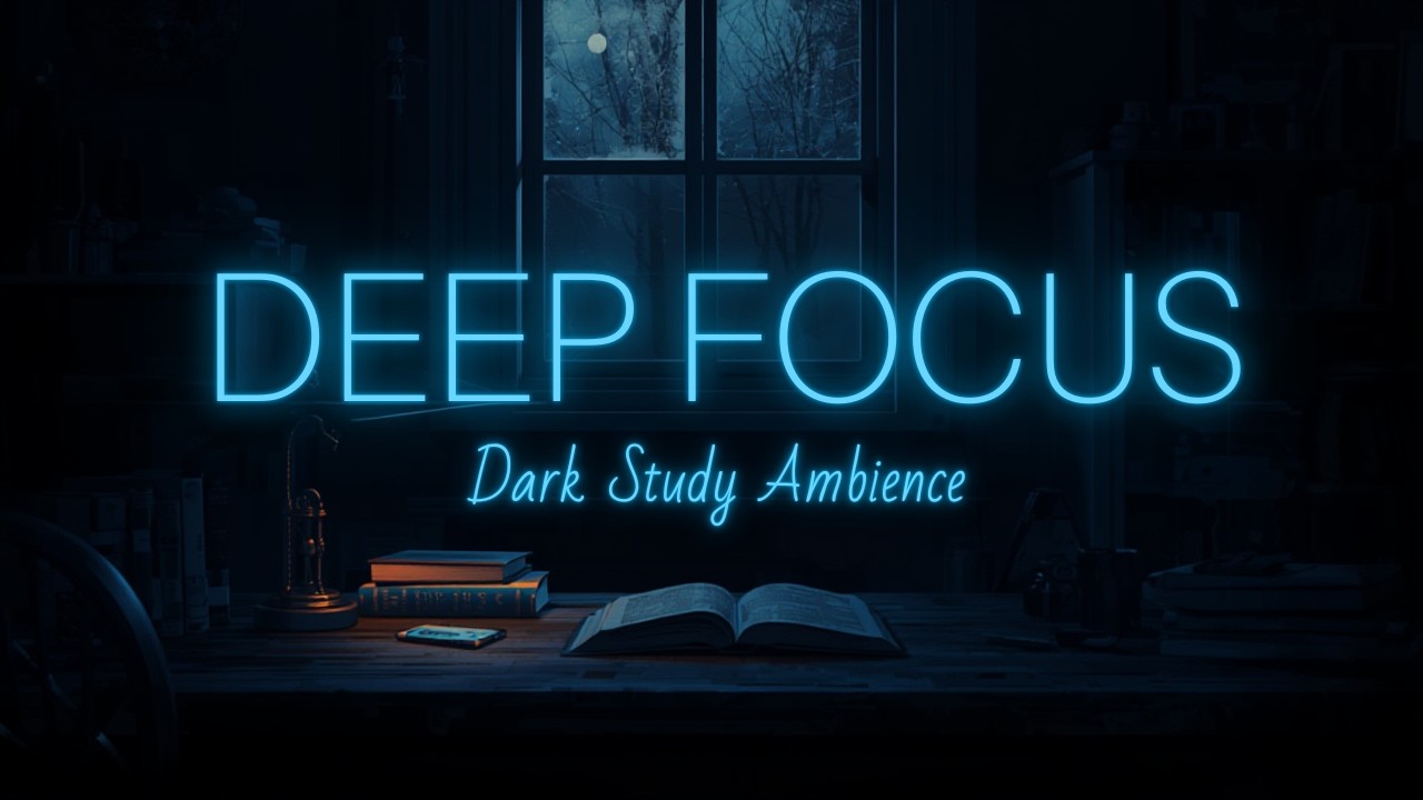 Dark Ambient Study Music – Deep Focus Soundscape for Concentration & Relaxation (1 Hour)