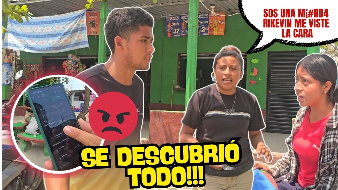 SHERLY encara a RIKEVIN😡se destapó la olla, siempre le vió la cara se ve a escondidas con Carolina😱😱