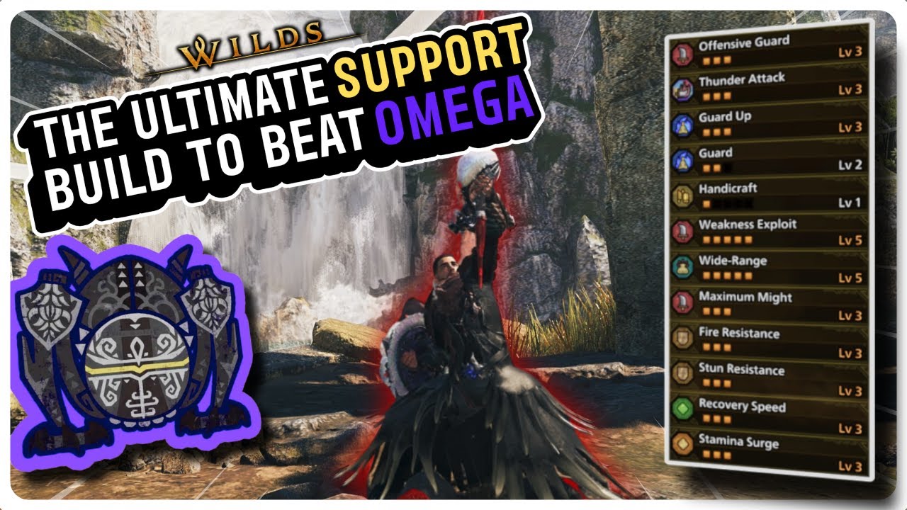 The ULTIMATE SUPPORT Build vs OMEGA PLANETES!   Keep Your Team ALIVE in Monster Hunter Wilds