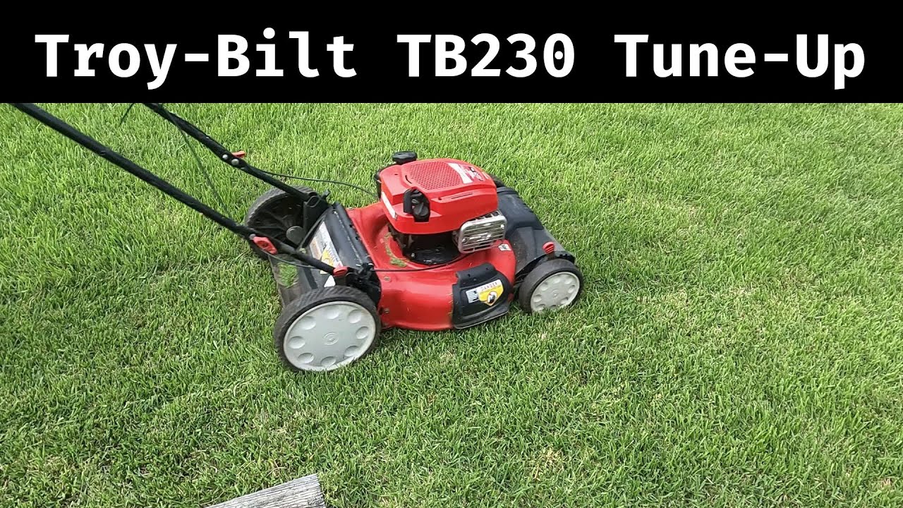 Troy Bilt TB230 Mower Tune-Up