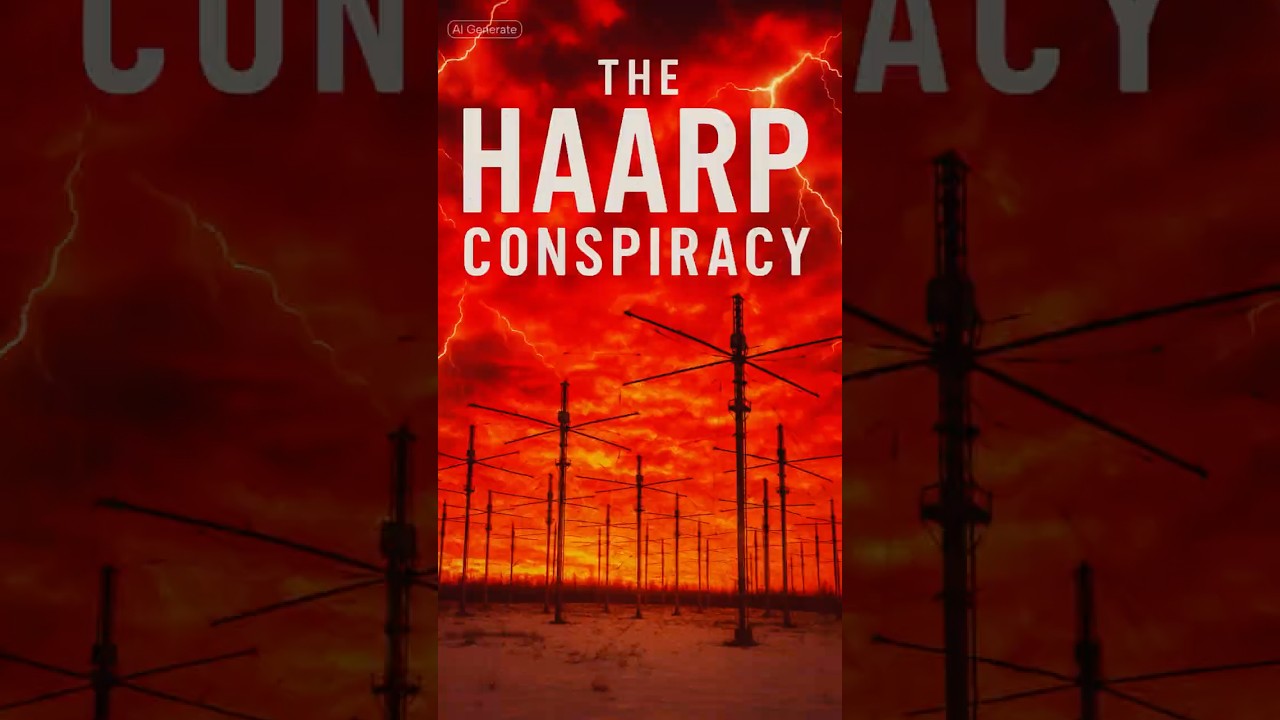 The HAARP Conspiracy: Weather Control or Mind Control? #HAARP #ConspiracyTheories #CreepyFacts
