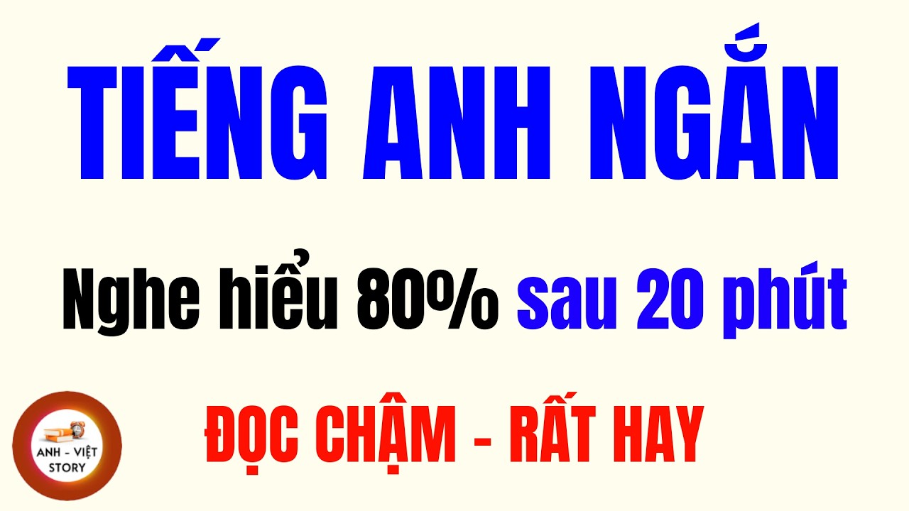 Học Tiếng Anh 20 Phút Cho Người Lớn Tuổi - 100 Cặp Hỏi Đáp Hàng Ngày Không Ngữ Pháp! | Phần 1