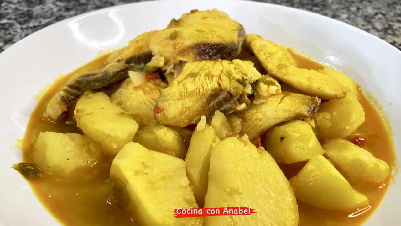 GUISO DE PATATAS CON CAZÓN