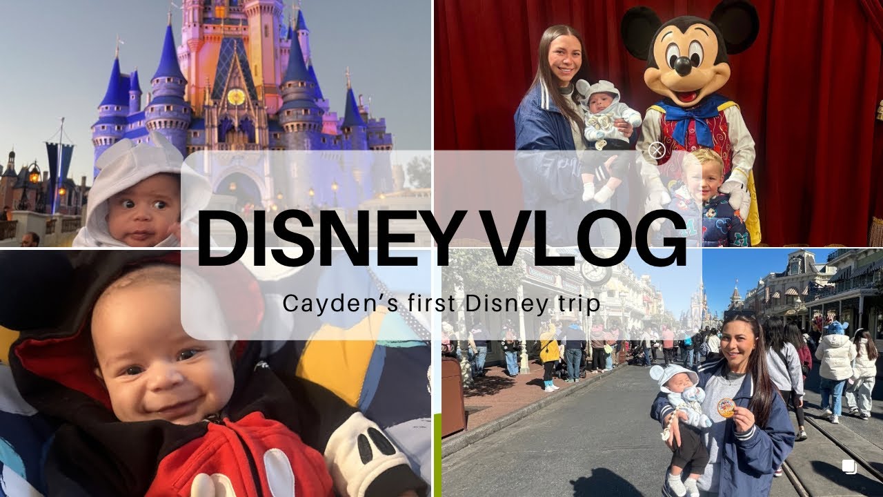 BABY’S FIRST DISNEY TRIP